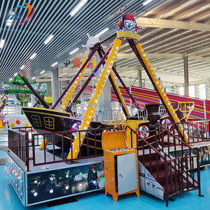 Parque de Atracciones al Aire Libre, Parque de Diversiones, Columpio, Carnaval, Mini Barco Pirata, Barco Vikingo para Niños en Venta - Product Image 4