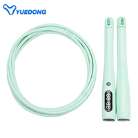 Corde à sauter numérique YUEDONG avec compteur de calories, affichage LED, double roulement, 2,8 m, rechargeable, certifiée CE RoHS, corde à sauter de fitness