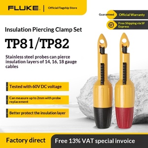 For for TP81/TP82 High Accuracy Stainless Steel Probe Insulated Puncture <b>Clamp</b> Set TP88 - Product Image 5