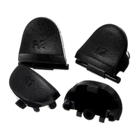 Boutons de manette de jeu de remplacement pour manette PS4 L1 R1 L2 R2 Boutons de déclenchement Pièces de réparation Accessoires de jeu