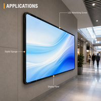 Écran publicitaire LED personnalisé, cadre en aluminium extrudé, profil anodisé, usinage CNC, pliage, fabricant OEM ODM