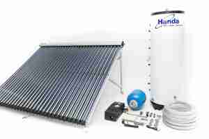 Calentador de Agua Solar y Geyser a Presión de Tubo Evacuado de Acero Inoxidable Handa, el Más Vendido en 2026, 200-300 Litros, para Exteriores - Product Image 4