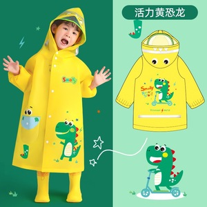 Imperméable pour enfants, garçons et filles, poncho d'école primaire, bébé <span class=keywords><strong>maternelle</strong></span>, dinosaure, girafe, <span class=keywords><strong>licorne</strong></span>, éléphant, avec <span class=keywords><strong>sac</strong></span>, mignon - Product Image 2