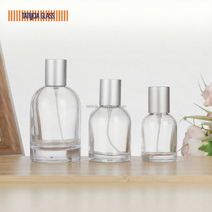 Fabricante Chino de Guangzhou, Botella de Perfume de Vidrio Vacía, Estilo Vintage, Magnética, Esmerilada, Estética, con Atomizador, Personalizable, de Alta Calidad - Product Image 2