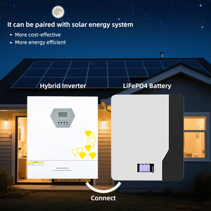 Precio de Fábrica, Batería de 10kw con 6000 Ciclos, 5kw 48V 51.2v 100Ah 200Ah, Batería de Iones de Litio de 10kwh para Hogar, Montaje en Pared - Product Image 3