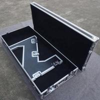 BESTYART/ Table de DJ portable de style Z avec poignées et roulettes