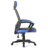 Échantillon Gratuit Chaises de Bureau Ergonomiques Pivotantes à Dossier Bas en Nylon Chromé Rembourrées Grandes Tailles avec Accoudoirs Réglables à Prix Abordable