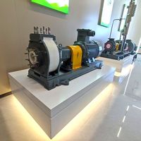 Pompes polymères haute densité pour boues de boue solide-liquide mélangé chimique Fluor PVDF PE