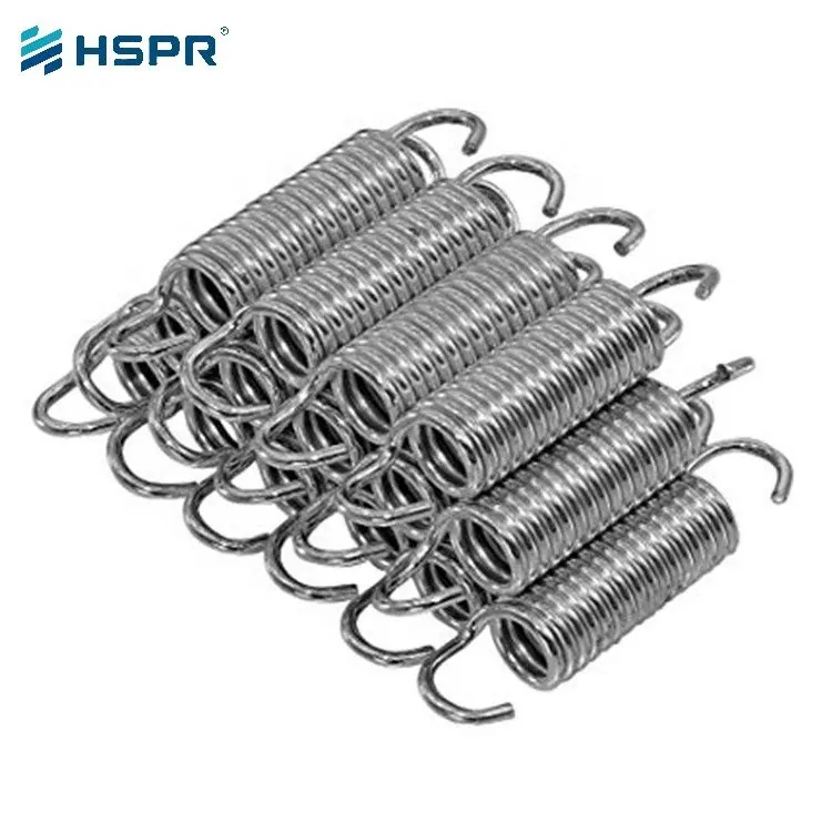 Custom Springs Manufacturer Factory Hot Sale High Stress Metal Anti Fatigue Resistant Trampoline Spring Tension Spring