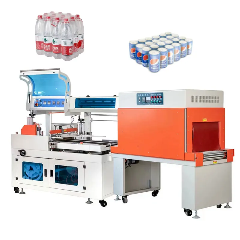 Auto box tissue collective thermal shrink packing machine ,carton shrink wrap machine