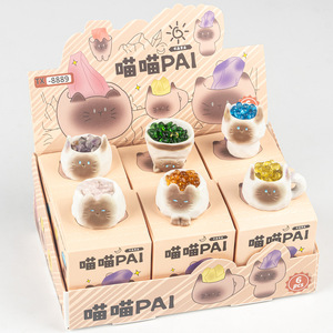 กล่องสุ่มคริสตัลรูปแมวสไตล์ใหม่ ของสะสมสุดฮิต ของขวัญสุดเก๋ - Product Image 1