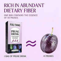 Jus de prune concentré prébiotique OEM personnalisable Anhui Fuli Hall, boisson aux fruits et légumes