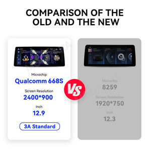 Siêu mỏng 12.9 inch đài phát thanh xe cho BMW 1 loạt 2013-2017 NBT xe Stereo Xe đa phương tiện Máy nghe nhạc GPS navigation không dây Carplay - Product Image 5