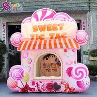 Stand de vente de limonade gonflable avec logo personnalisé, kiosque gonflable à citron, tente de stand gonflable, publicité, stand de limonade gonflable