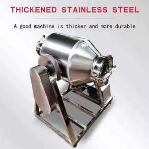 เครื่องผสมผงแห้งแบบหมุนสเตนเลสเกรดอาหารสำหรับโรงงานอุตสาหกรรม ขนาด 50กก. 100กก. 200กก. - Product Image 4