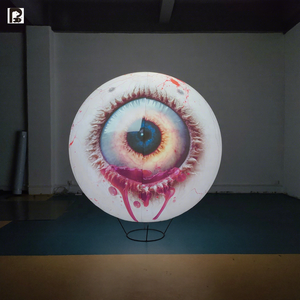 <span class=keywords><strong>Sculpture</strong></span> de <span class=keywords><strong>ballon</strong></span> œil de monstre géant <span class=keywords><strong>gonflable</strong></span> en PVC, taille et couleur personnalisables pour la décoration de festival - Product Image 1