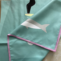Wholesale Manufacturer Custom Sand Free Microfiber Beach Towel Quick Dry Suede Travel Towel Double Sided Fleece Pool Towels