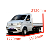 Ka La 180 km, 2 places, Chine, léger, pas cher, 4 roues, transporteur, nouvelle énergie, véhicule électrique, 4x4, petit pick-up, mini camion électrique pour adultes