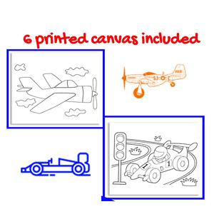 Lot de 14 dessins pratiques pour aquarelle sur toile, ensemble de <span class=keywords><strong>dessin</strong></span> artistique pour artiste, enfants, ensemble de <span class=keywords><strong>peinture</strong></span> sur toile - Product Image 4