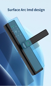 חכם בית מלון דלת דיגיטלית נעילה Residenc Tuya חכם חיים אפליקציה TTlock טביעות אצבע סיסמה כרטיס WiFi חכם דלת מנעולים - Product Image 5