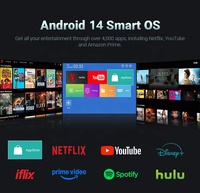 Proyector de Video Inteligente Android 14 con Enfoque Automático, 1080P, 8K, WiFi, BT 5G, Alto Brillo, Totalmente Sellado, para Cine en Casa y Exteriores con Luz Diurna