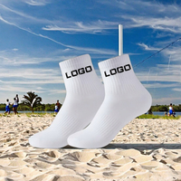 Chaussettes de sport unisexe personnalisées en coton à compression pour hommes, avec logo brodé, pour le tennis, l'athlétisme et la course à pied, montantes ou courtes, collection 2026