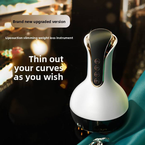 Popular Elétrica Meridian Escova Vibração Aquecimento Instrumento Massagem Abdominal para Emagrecimento Shaping Body Use Dragagem - Product Image 2