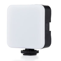 Lampe de poche LED portable rotative à 360°, 49 LED 5600K, alimentée par batterie, pour diffusion en direct, beauté et photographie vidéo - Offre Spéciale