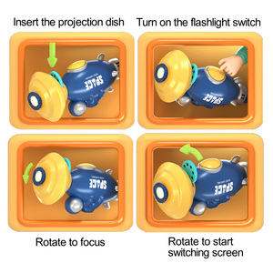 128 modèles enfants allument Projection lampe de poche torche jouet coucher histoire éducation précoce jouets bébé <span class=keywords><strong>projecteur</strong></span> pour enfants cadeau - Product Image 5