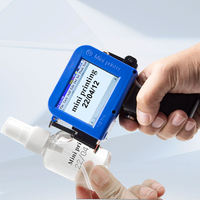 Mini Impresora Portátil de 12.7MM, Máquina de Codificación de Fecha de Caducidad, Número y Logotipo por Inyección de Tinta para Personalización de Pequeños Lotes