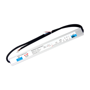 IP67ทรานส์ฟอร์เมอร์ไดรเวอร์ LED กันน้ำ12V 24V Dali dimmable 36W-200W เอาต์พุตเดี่ยวแรงดันไฟคงที่