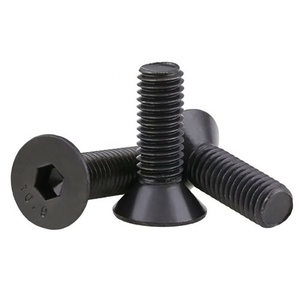 Grado 10.9 acciaio al carbonio nero svasato <span class=keywords><strong>testa</strong></span> <span class=keywords><strong>esagonale</strong></span> viti DIN7991 Allen <span class=keywords><strong>bulloni</strong></span> m1. 6 M2 M2.5 M3 <span class=keywords><strong>dimensioni</strong></span> superficie annerimento - Product Image 2