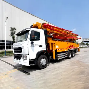 Chinese Top Brand 37M Reconditioned Concrete Pump Truck Price HB37V