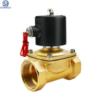 Vanne de contrôle de pression hydraulique micro-solénoïde en laiton électrique personnalisée 12v 24v 220v Ac 1 2 3 pouces Type 2 voies Produits