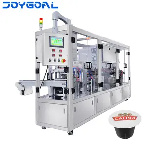 הפעלה קלה פרודוקטיביות גבוהה ייצור אוטומטי אריזת כוסות K מכונת מילוי אבקת קפה של נספרסו פוד