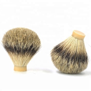 Ücretsiz örnek özelleştirilebilir boyutu süper porsuk saç düğüm tıraş fırçası <span class=keywords><strong>knot</strong></span> - Product Image 1
