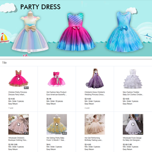 Ropa de Verano 2022 para Niños, Vestido Infantil para Niñas Pequeñas con Bordado Verde a la Moda y Diseño Calado - Product Image 6