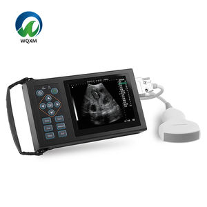Mesin Ultrasound genggam Diagnosis, pemindai dokter hewan portabel suara b-ultra untuk peternakan kuda PigGoat kehamilan - Product Image 4