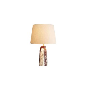 Lampe de table en marbre naturel de style nordique, source de lumière LED E27, protection des yeux, chambre à coucher, salon, bureau, lampe décorative - Product Image 3