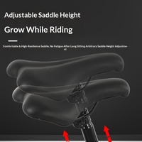 Vélo de montagne pour étudiants, vélo pour jeunes, cadre en alliage d'aluminium, freins à double disque, roues de 20 pouces, 6 vitesses