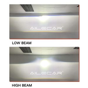 3 Inch Bi Led Projector Lens Hi/Lo Beam Tir Prisma Projector Lens Universele Auto Verlichting Bi-Led Projector Koplamp Koolstofvezel - Product Image 6