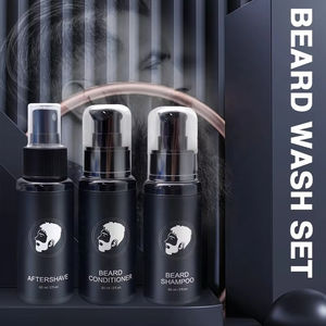Kit de Cuidado de Barba de Marca Privada Premium para Hombre, con Cepillo, Peine, Bálsamo en Barra y Derma Roller - Product Image 3