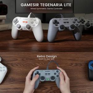 Игровой контроллер GameSir Tegenaria Lite <span class=keywords><strong>2026</strong></span> года, проводной, мультиплатформенный, с вибромотором, новые аксессуары для Switch - Product Image 2