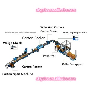Remplisseuse automatique <span class=keywords><strong>de</strong></span> caisses emballeuse en carton emballeuse en carton à chargement latéral en brique à lait ramassage et placement automatiques à grande vitesse pour B - Product Image 5