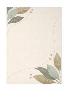 Hand Tufted Wool Area Rug Modern Abstract Botanical Design Custom Size Carpet Handmade Decorative Floor Covering for Living Room - Product Image 4