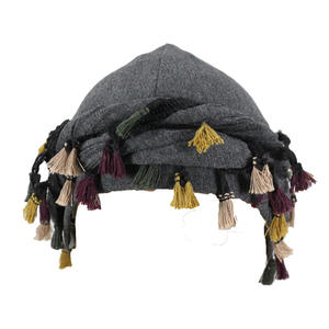 Turbante para hombre, trenzas de ondas de cúpula, gorro suave con forro de satén, turbante musulmán, gorro para el pelo, tocado transpirable - Product Image 6