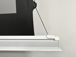 110 "16:9 écran de projecteur électrique encastré au plafond montage mural vidéo Home cinéma onglet-tension écran de Projection blanc mat - Product Image 6