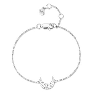 ROX DIFFUSION Women's 18K White Gold & Diamond <b>Charm</b> Bracelet for Wedding Party Luxury Gift - Product Image 3