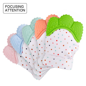 Bebé impermeable recién nacido personalizado <span class=keywords><strong>de</strong></span> silicona <span class=keywords><strong>para</strong></span> la dentición del bebé guante mordedor <span class=keywords><strong>manopla</strong></span> <span class=keywords><strong>para</strong></span> <span class=keywords><strong>bebés</strong></span> - Product Image 1