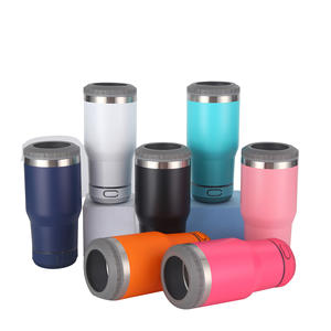 Gobelet isotherme intelligent en acier inoxydable à large ouverture, 350 ml, réutilisable, pour le camping en plein air, gobelet à vide <span class=keywords><strong>avec</strong></span> couvercle - Product Image 1